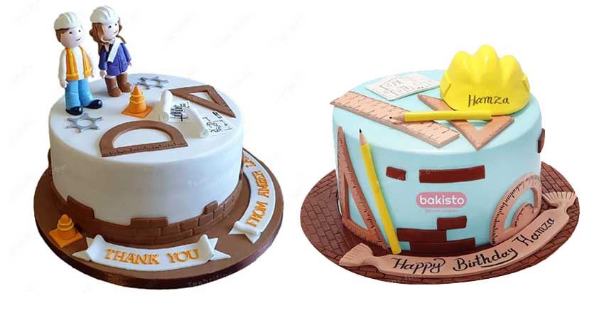 کیک روز مهندس - انواع  مدل کیک روز مهندس جدید و شیک
